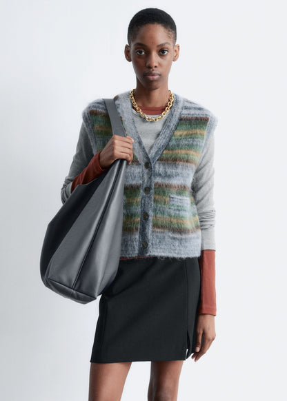Brushed Knitted Vest