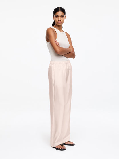 Silk Twill Trousers