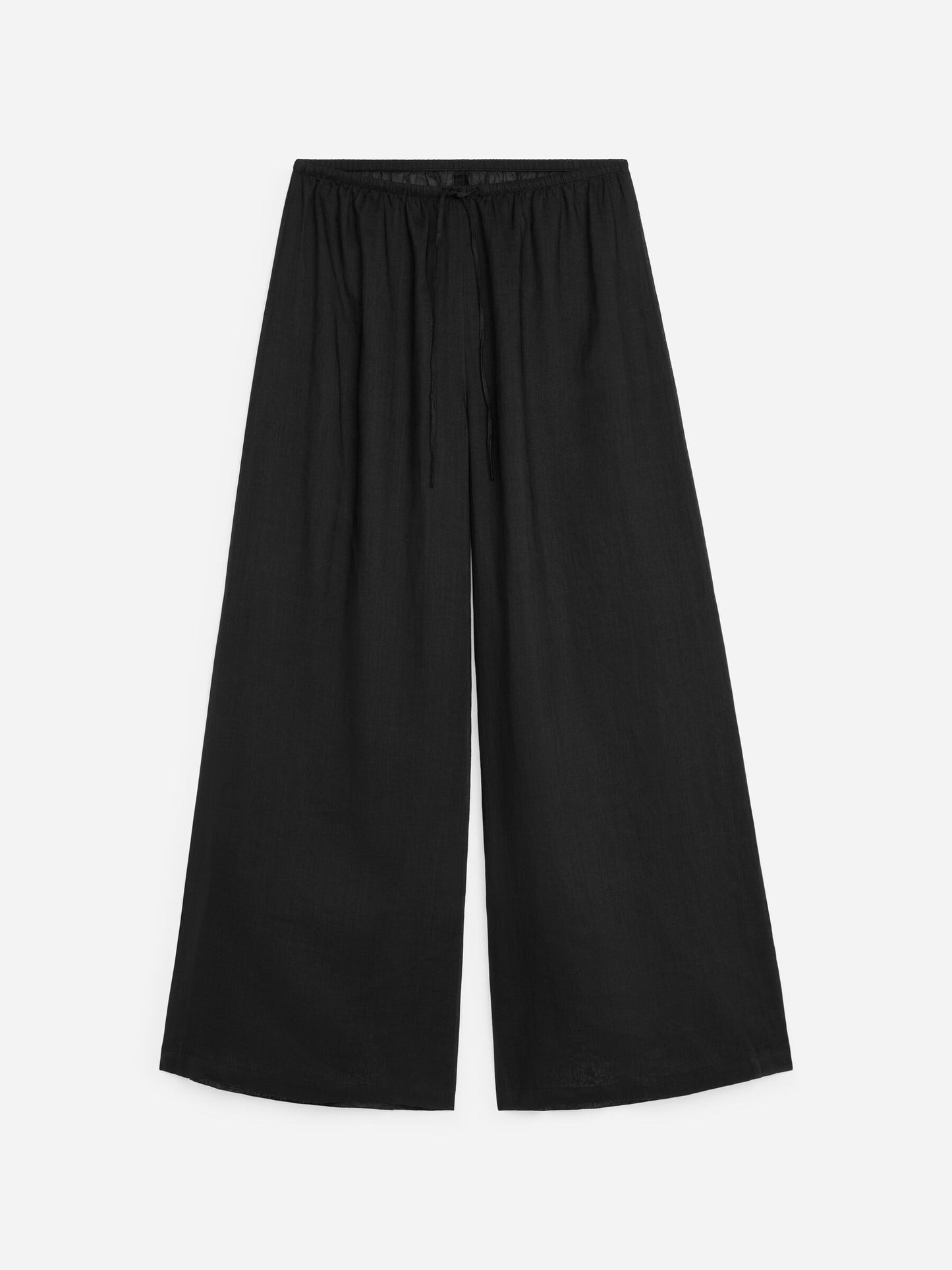 Ramie Drawstring Trousers
