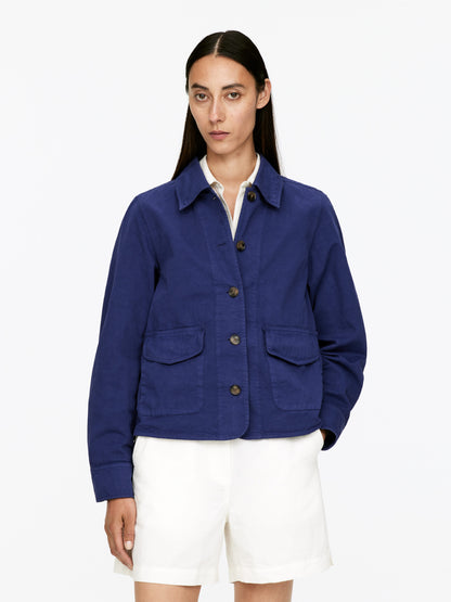 Cotton-Linen Overshirt