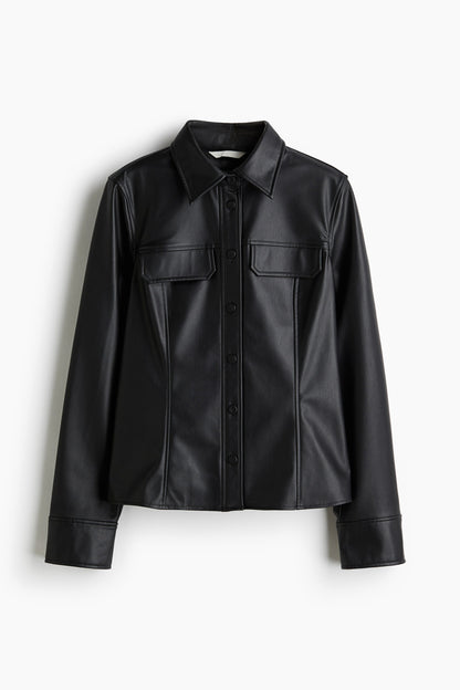 Coated shirt