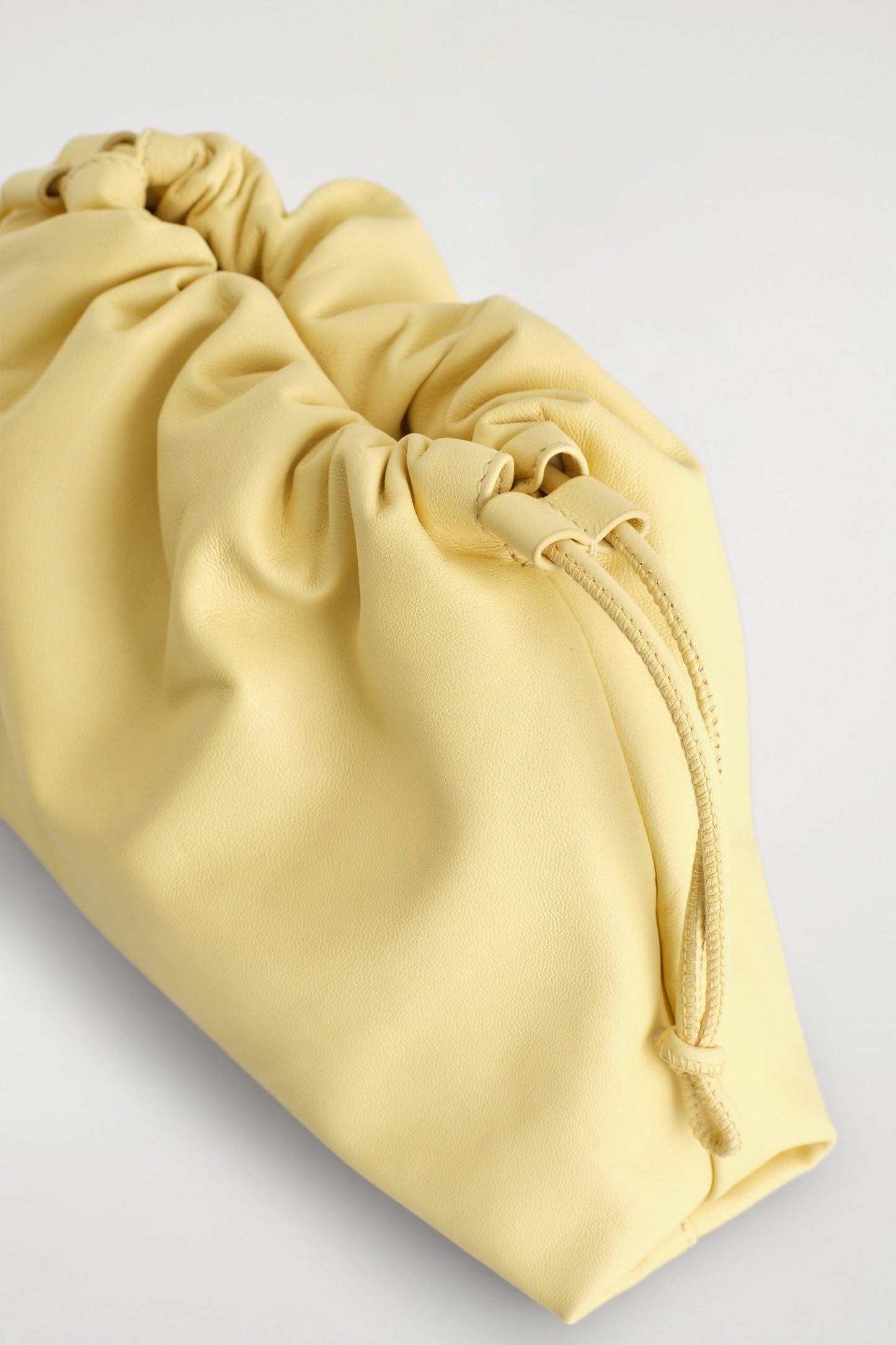 Mini Cavatelli Clutch Bag - Leather