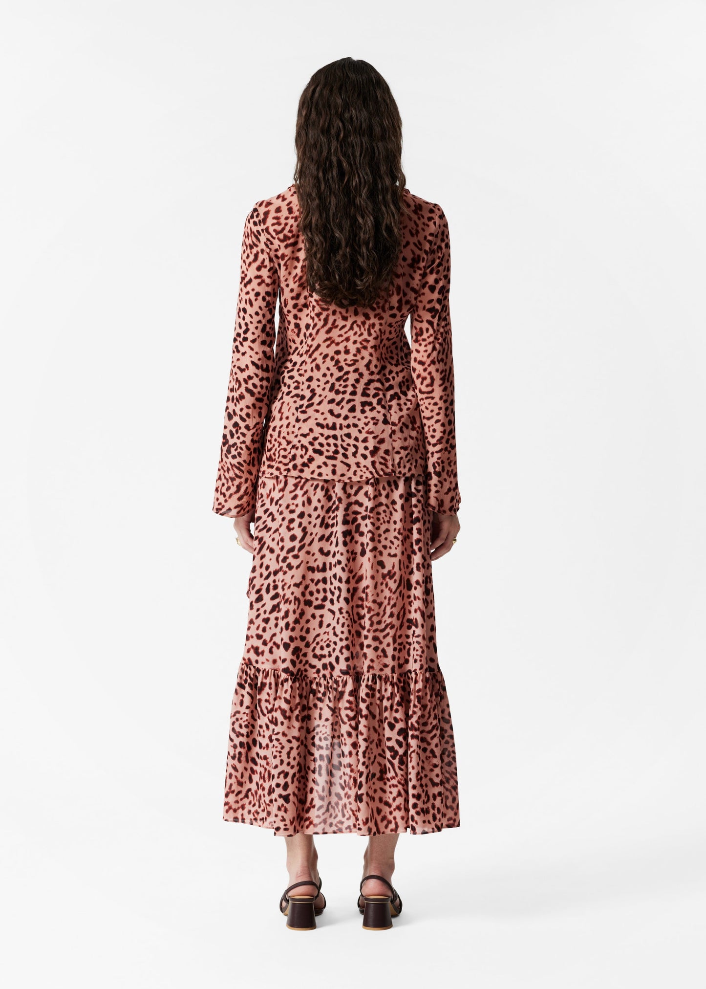 Wrap Midi Skirt