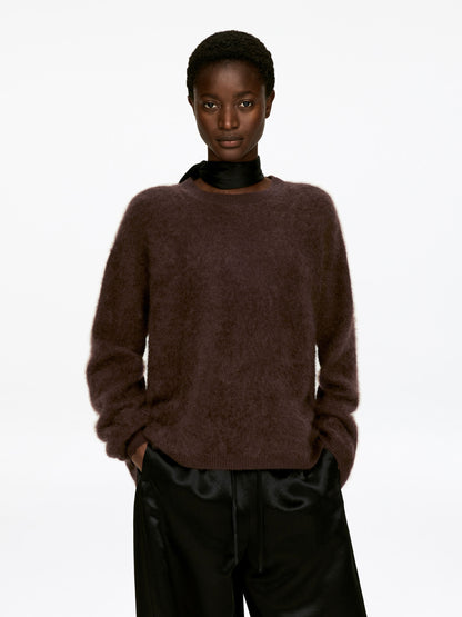 Pure Brushed-Cashmere Jumper