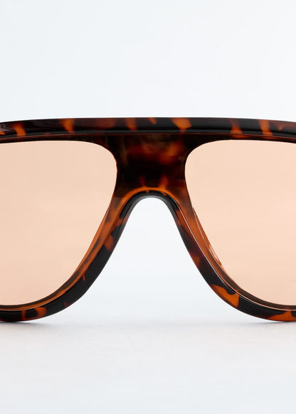 Chunky Aviator-Frame Sunglasses