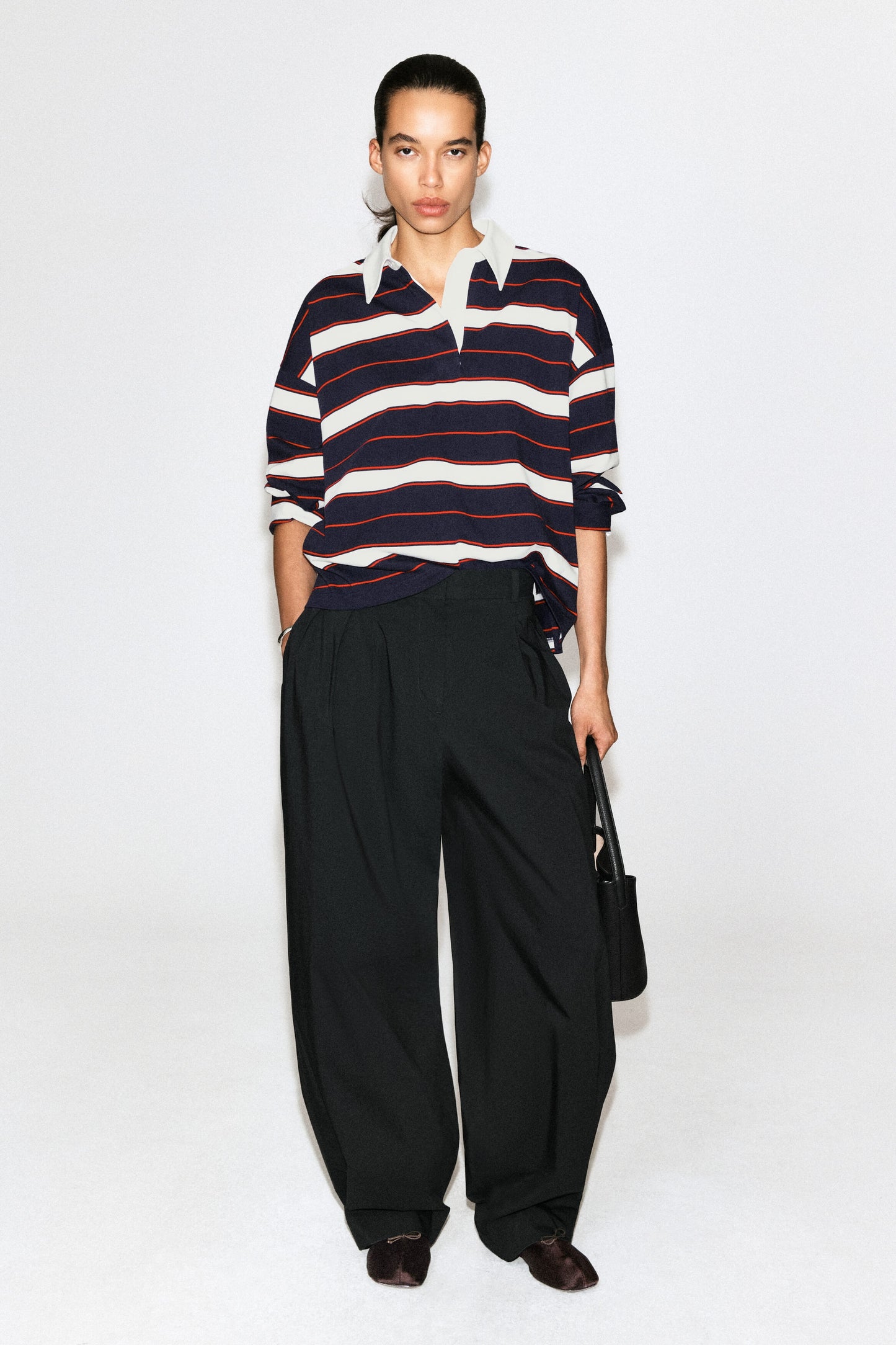 Striped Cotton Rugby Shirt