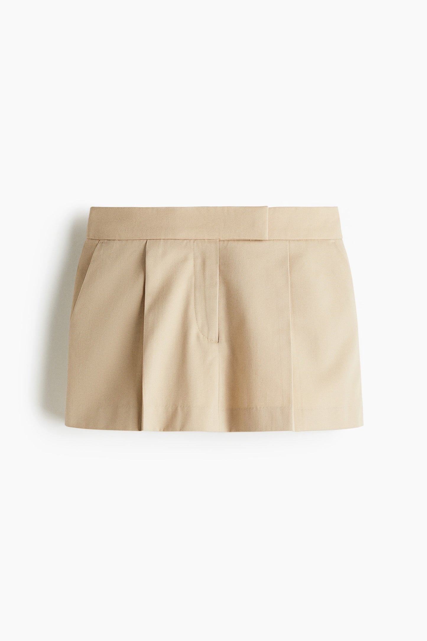 Tailored mini skort