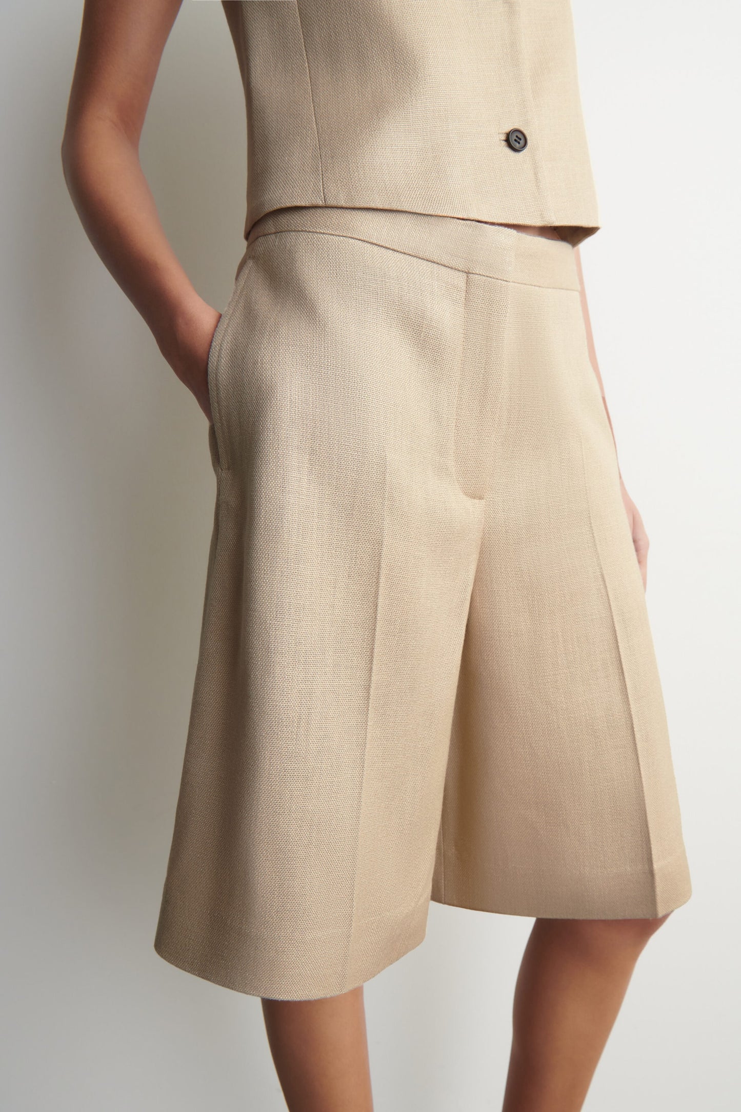 Longline Tailored Shorts