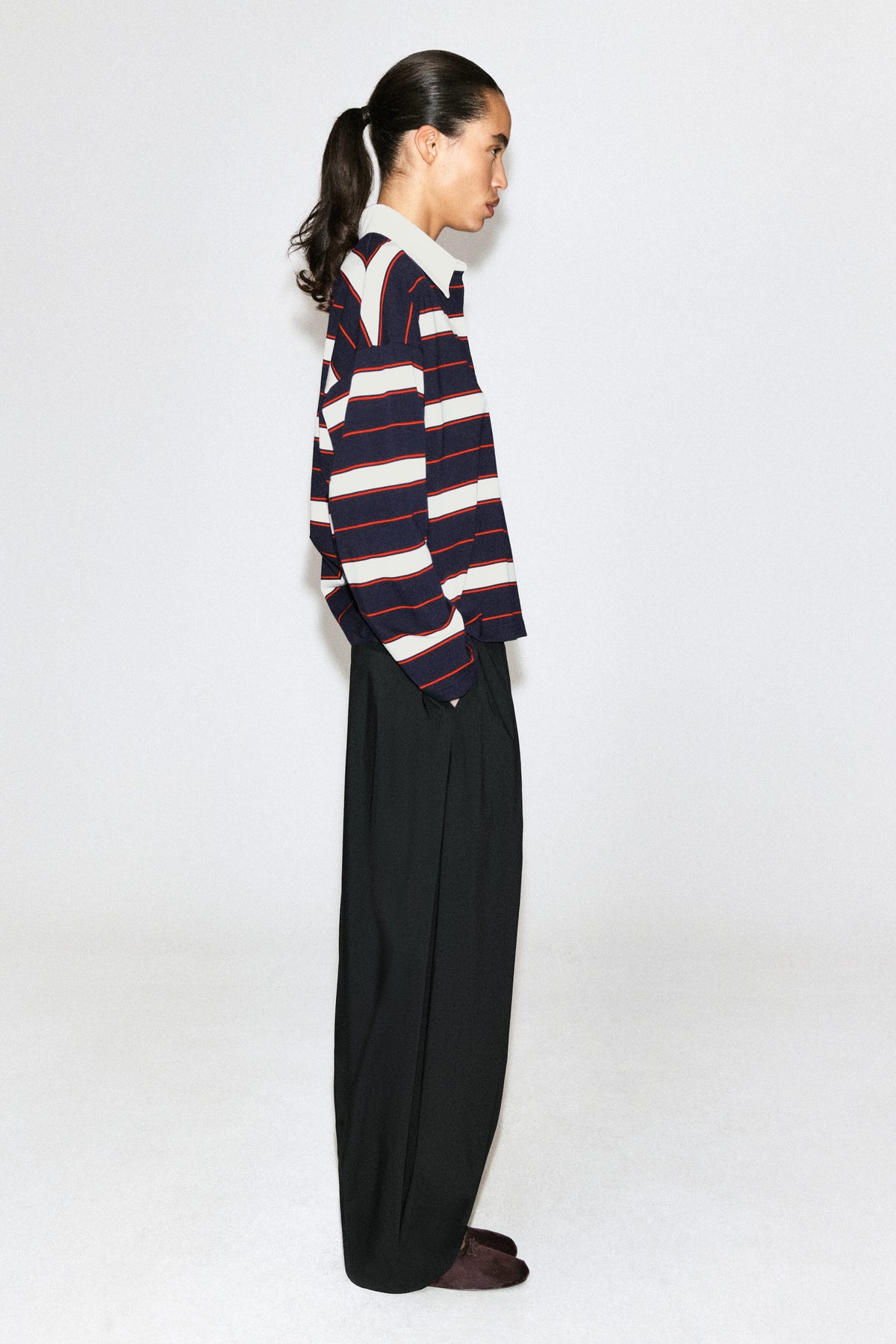 Striped Cotton Rugby Shirt