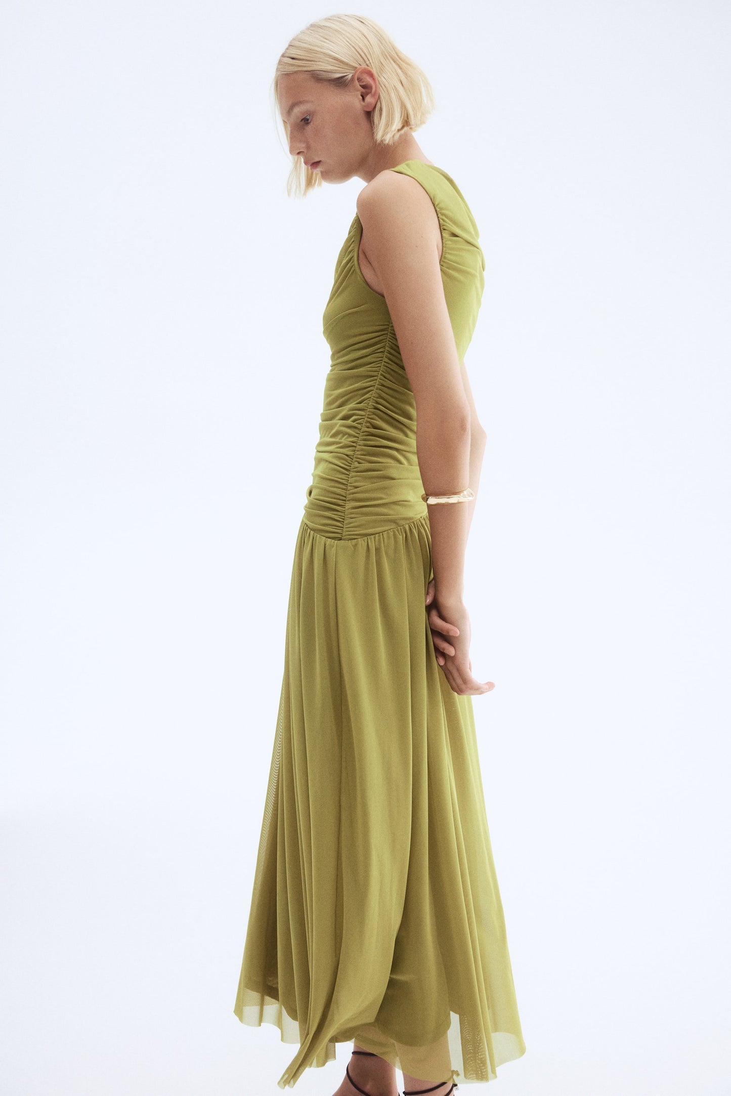 Draped dress