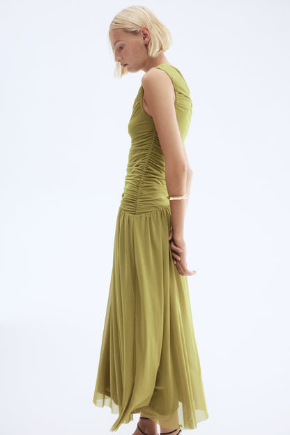 Draped dress