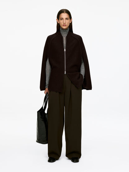 Boiled Wool Cape