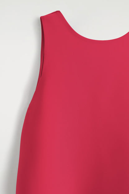 Scuba A-Line Mini Dress