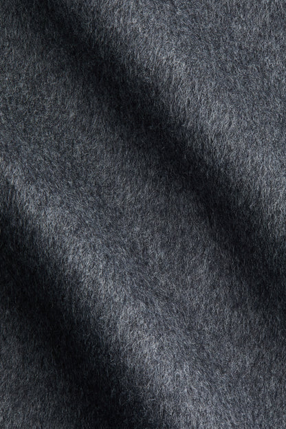 Handmade wool-blend coat