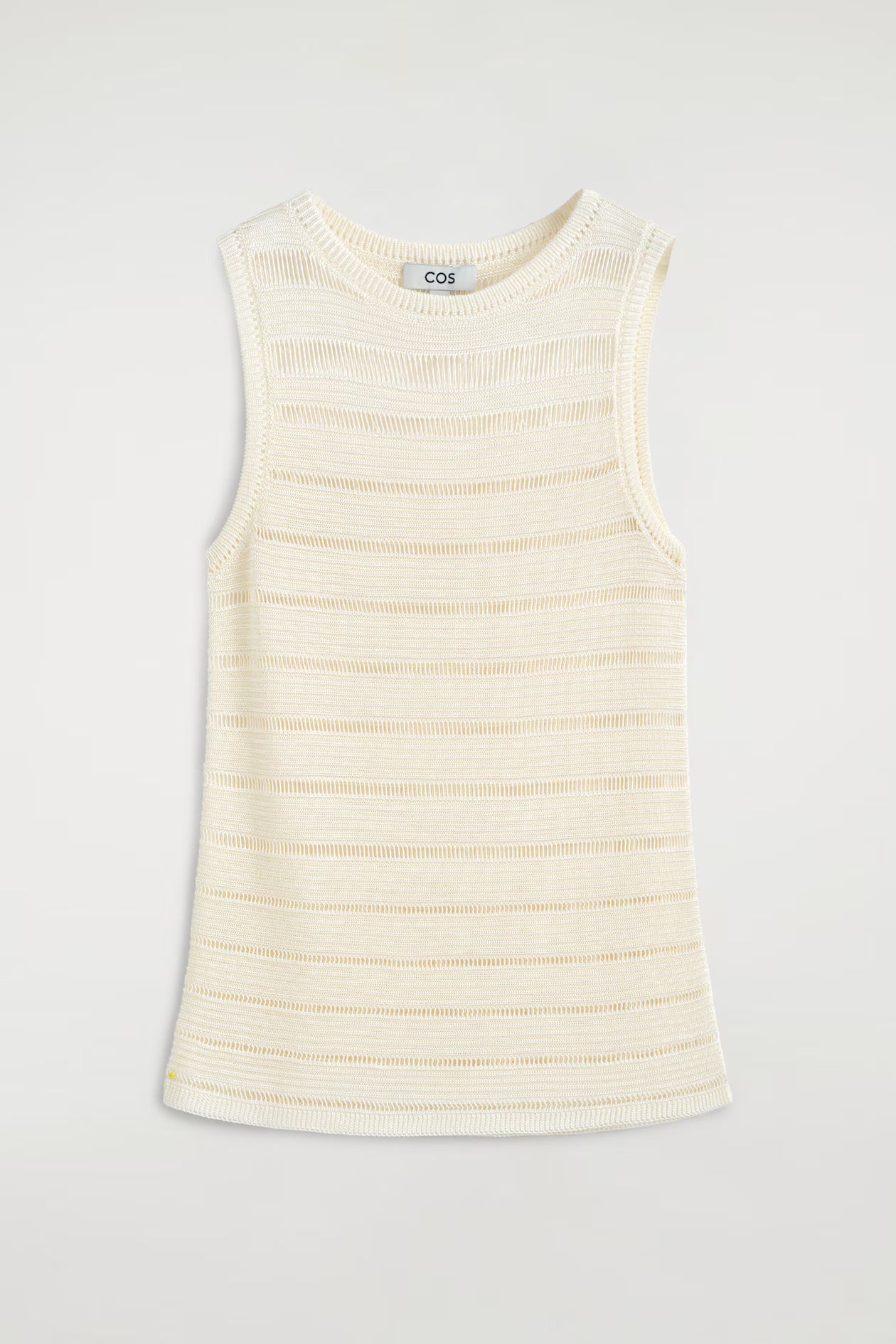 Ladder-Stitch Knitted Top
