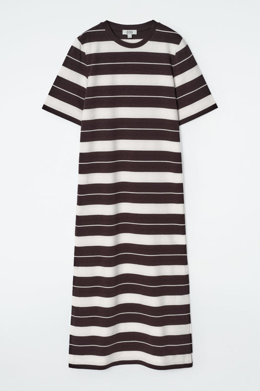 Cotton midi t-shirt dress