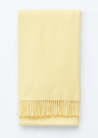 Fringed Wool Blanket Scarf