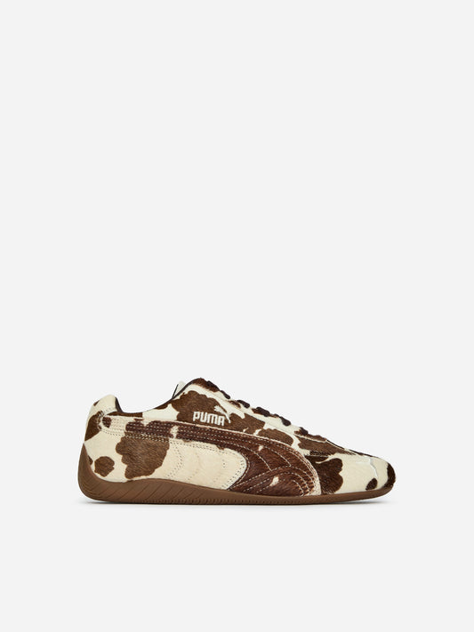 Puma Speedcat Cow Print Trainers