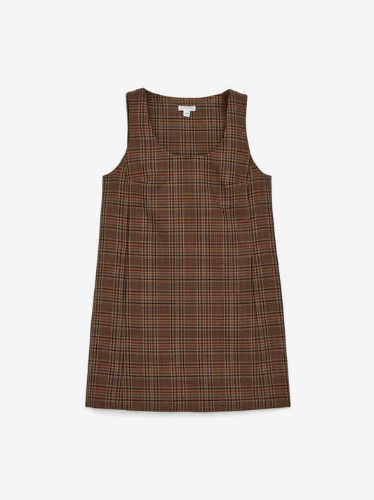 Check Mini Dress