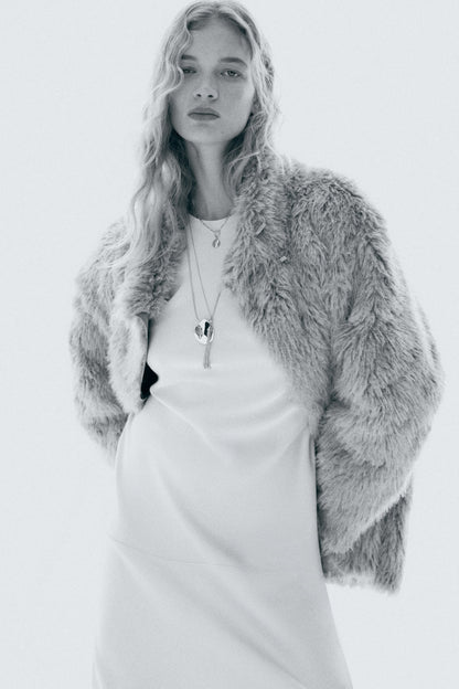 Open-back tie-detail dress