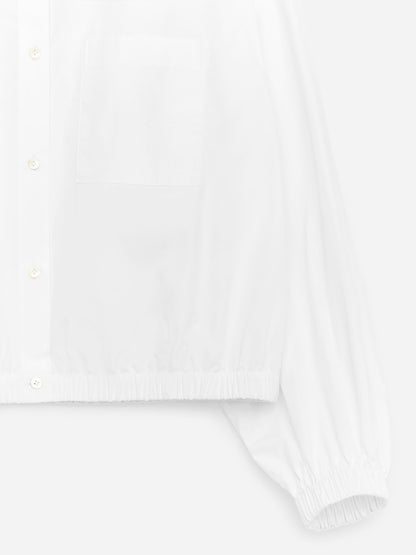 Cropped Cotton Shirt