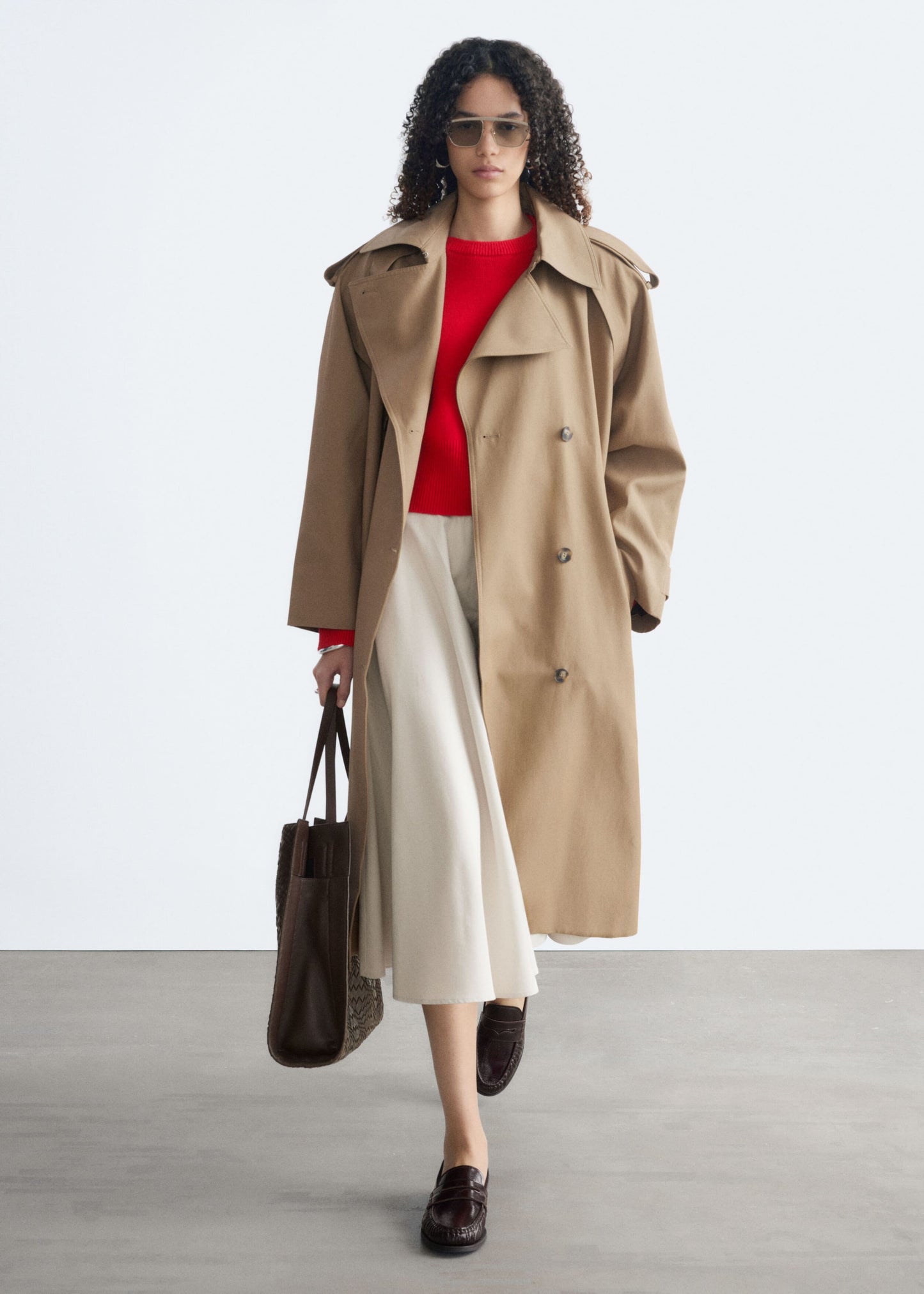 Relaxed Trench Coat