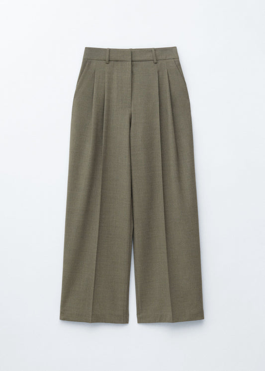 Tailored Wool Trousers