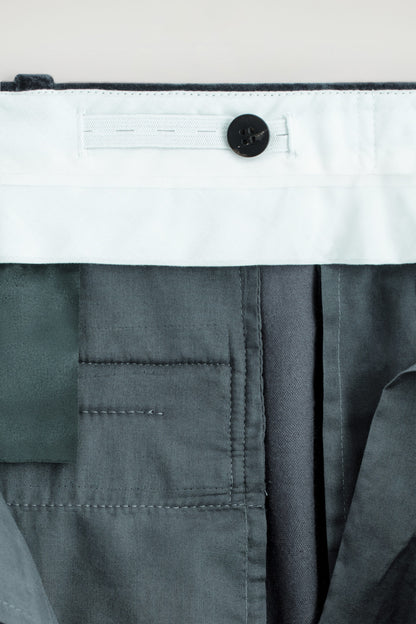 Velvet Straight-Leg Trousers