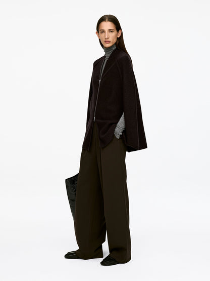 Boiled Wool Cape