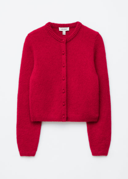 Brushed Knitted Cardigan