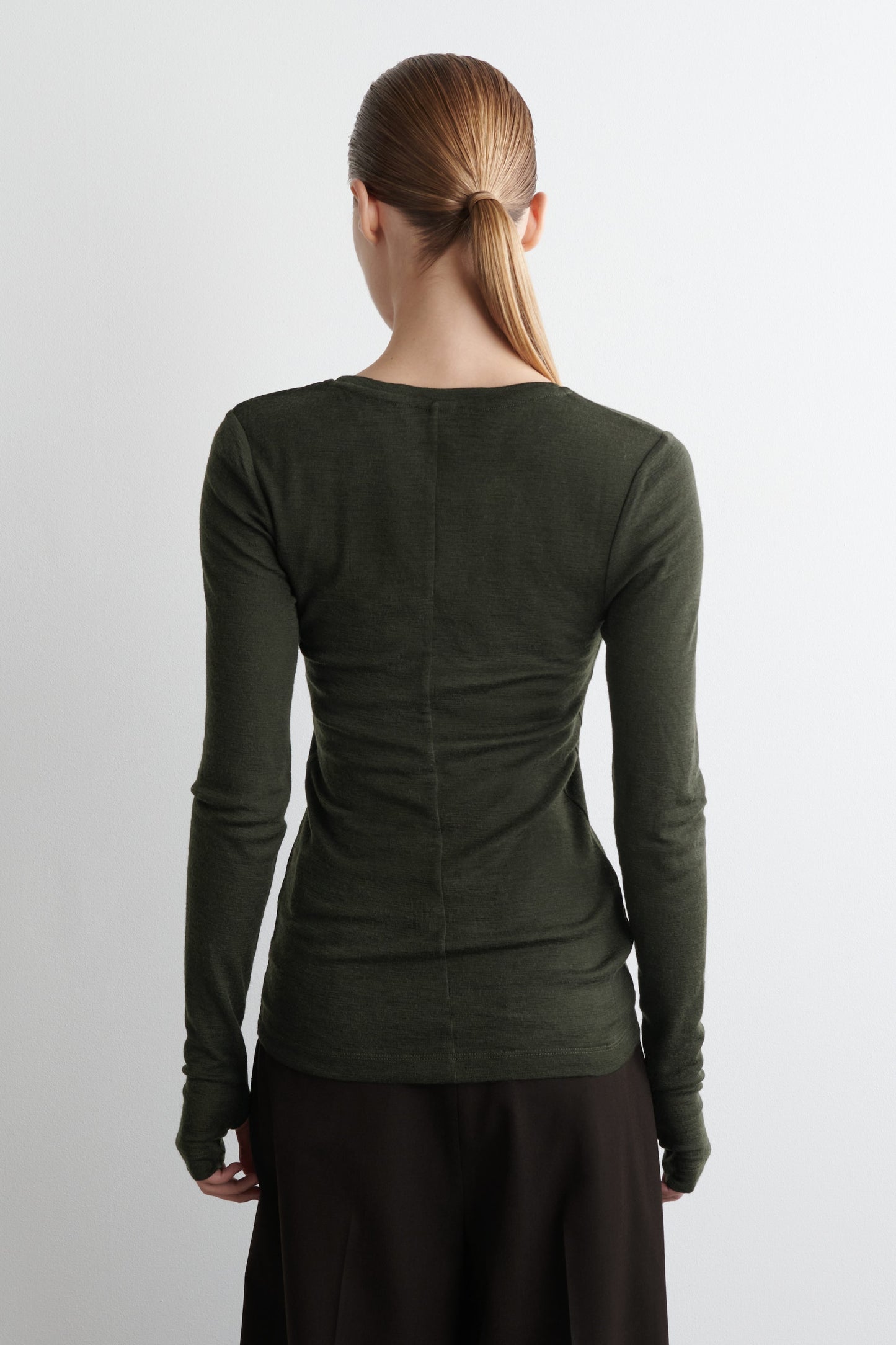 Slim Merino Wool Top