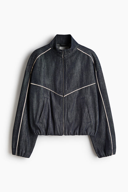 Oversized denim jacket