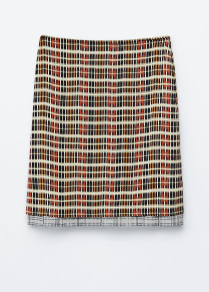 Knee-Length Slip Skirt