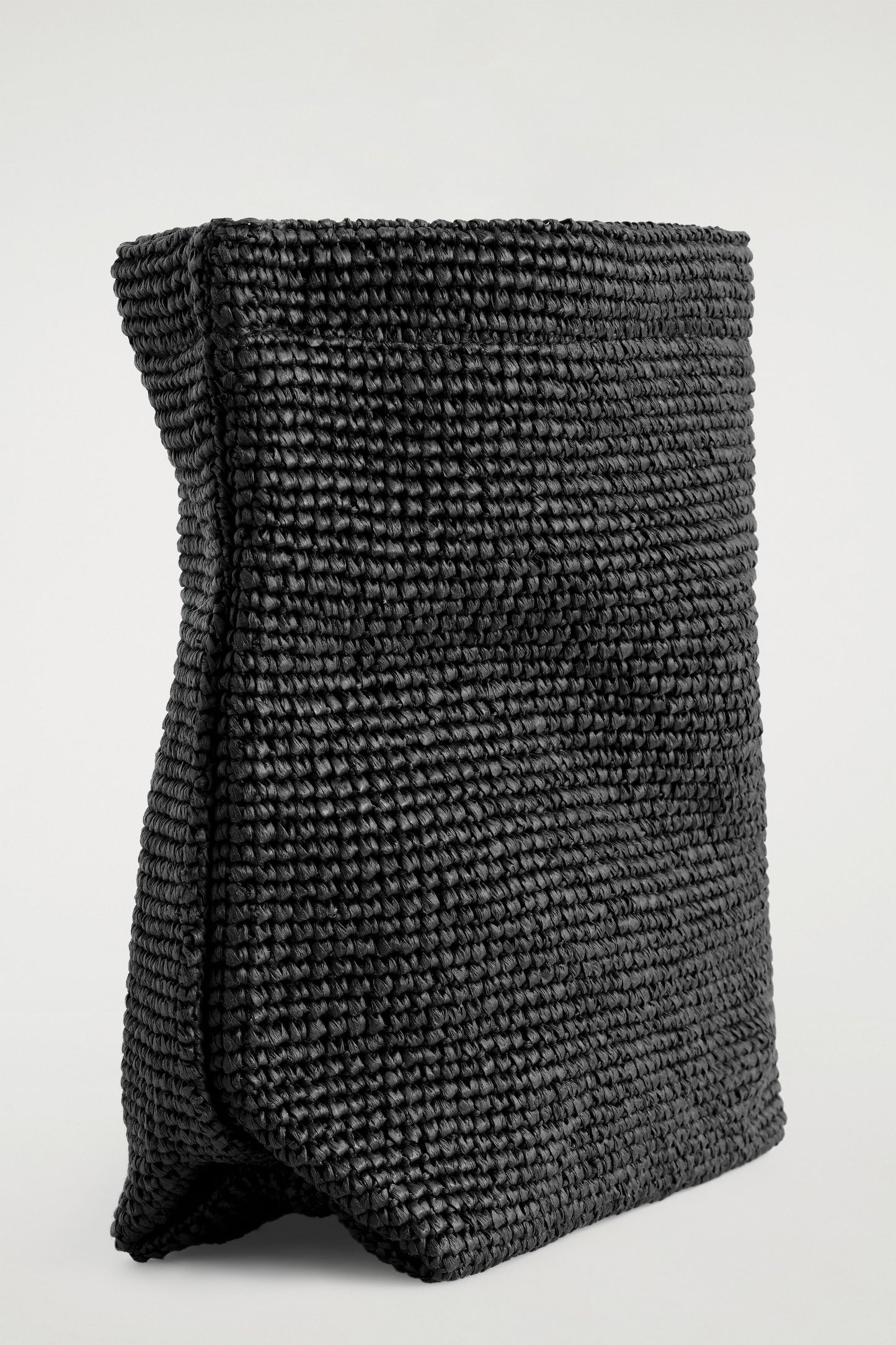 Folded Clutch Straw Bag
