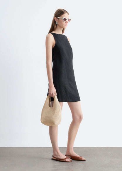 Linen Mini Dress