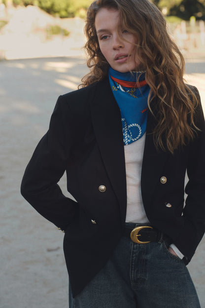 Double-breasted blazer