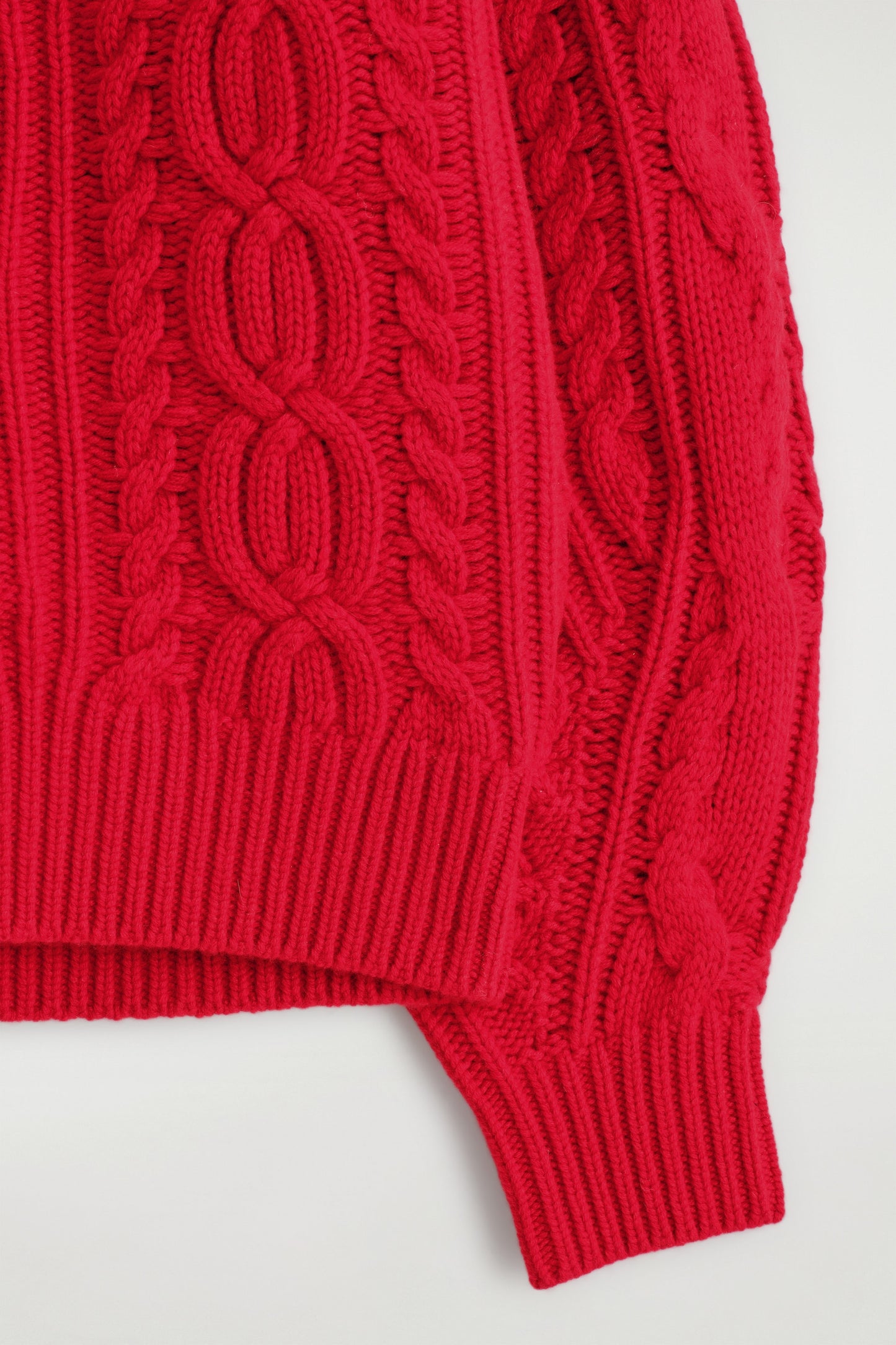 Cable-Knit Wool-Cashmere Jumper