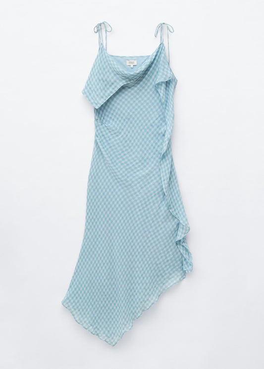 Draped Midi Dress