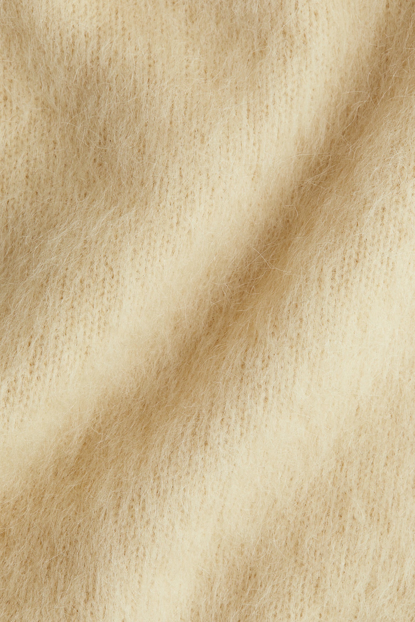 Knitted mohair-blend T-shirt