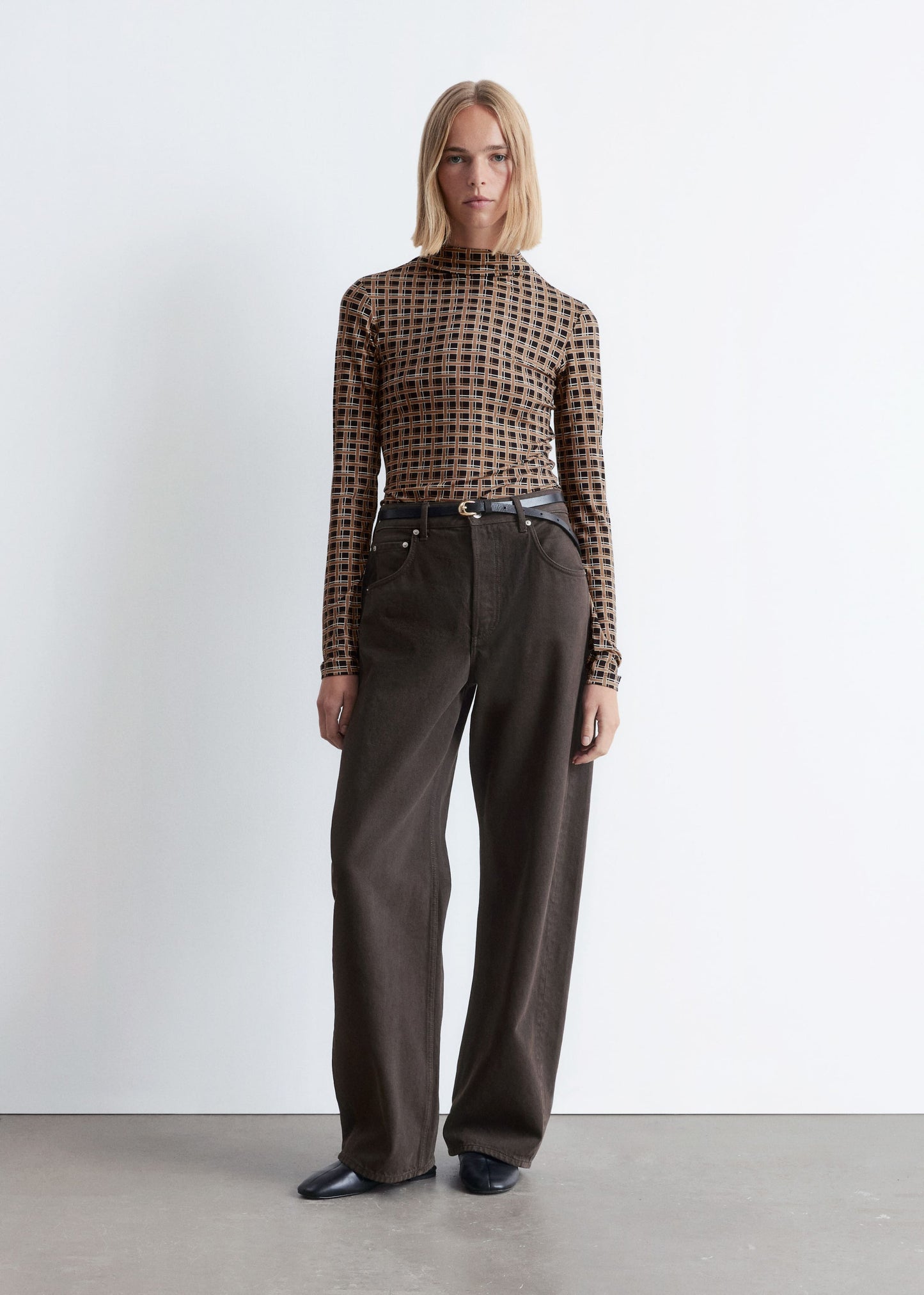 Mock-Neck Top