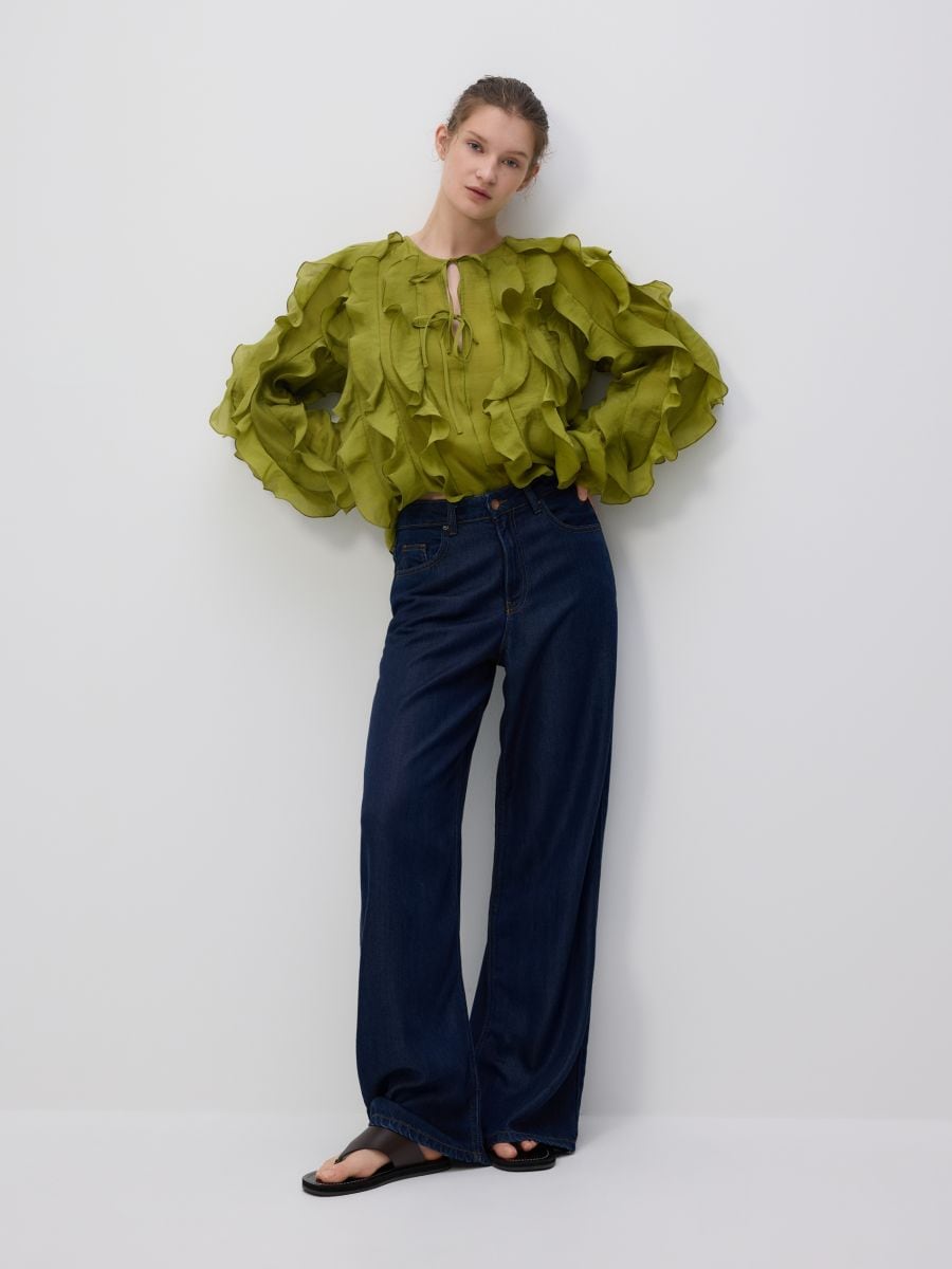Ruffle blouse