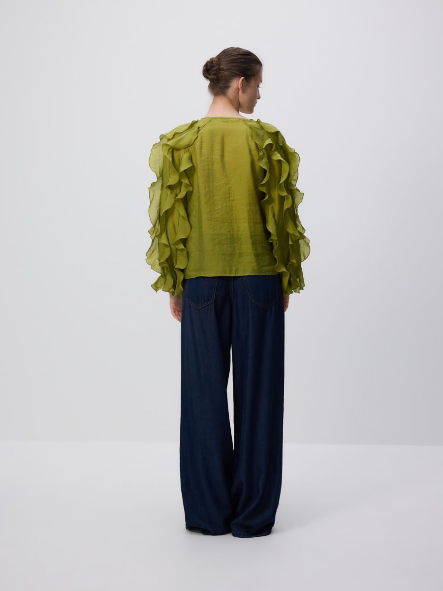 Ruffle blouse