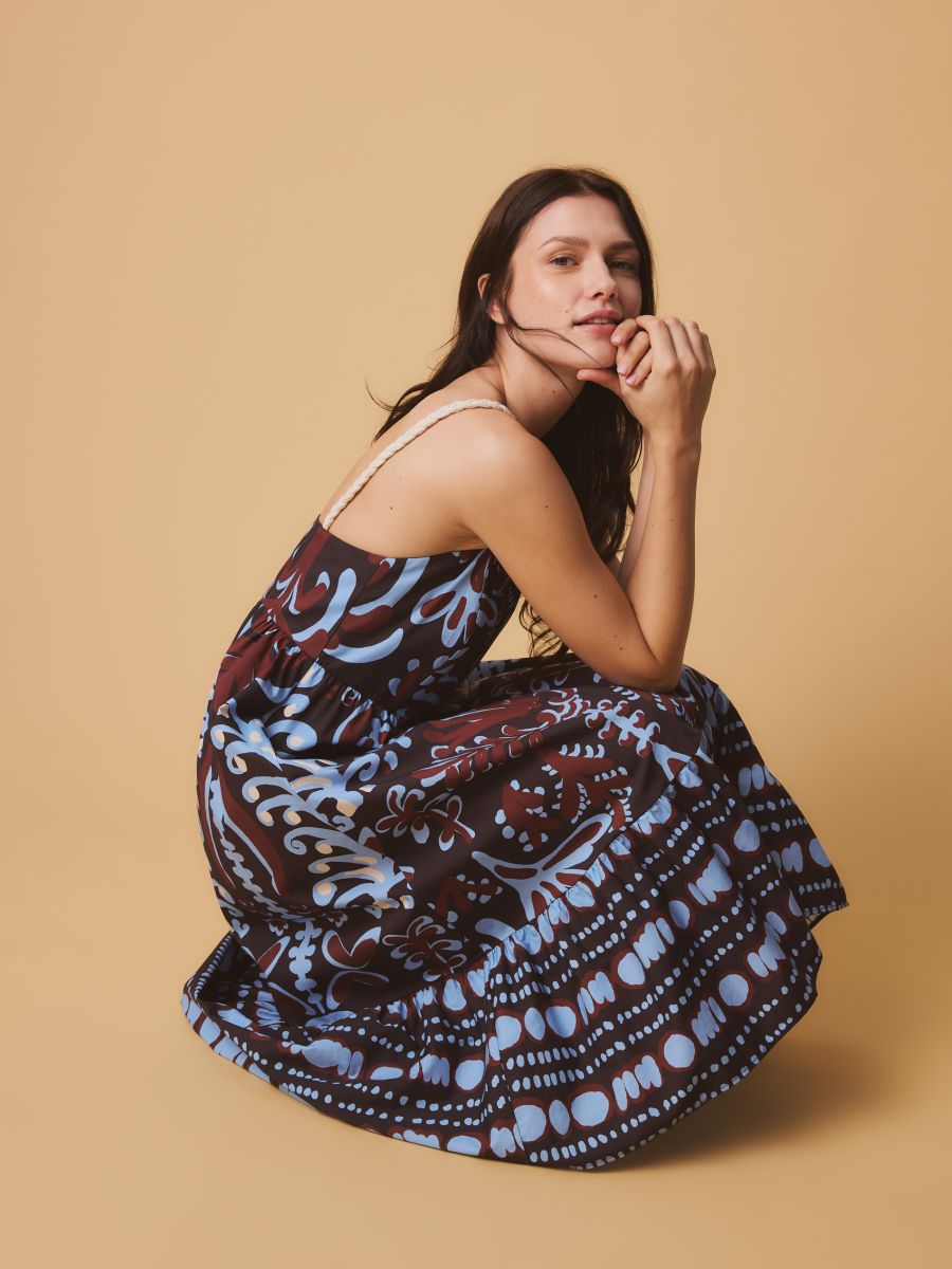 Patterned dress