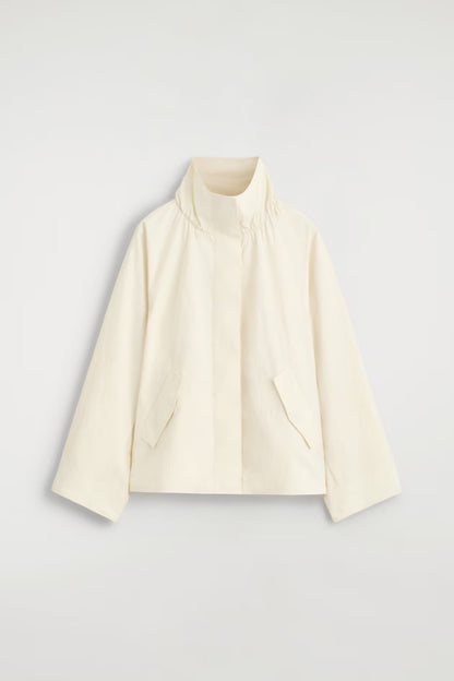 Nylon Funnle-Neck Jacket