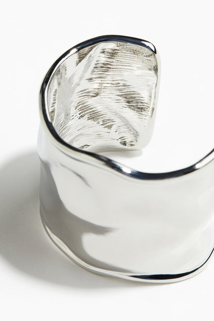 Wide cuff bracelet