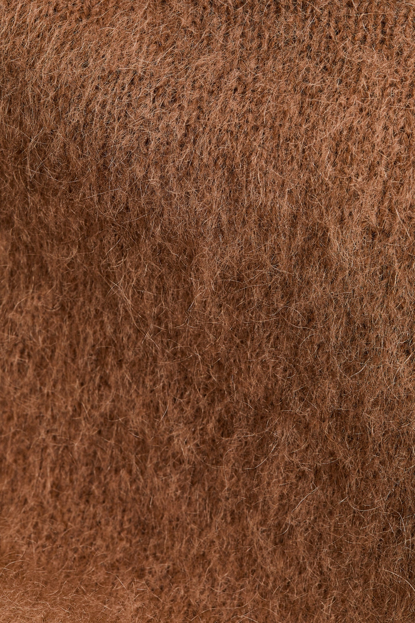 Oversized mohair-blend jumper