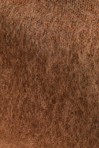 Oversized mohair-blend jumper