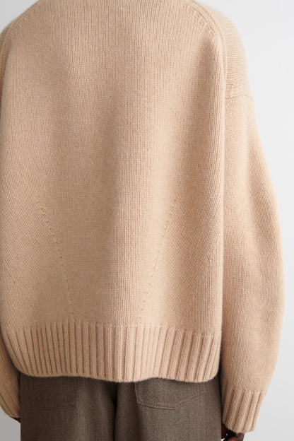 Chunky Cashmere Crew-Neck Jumper