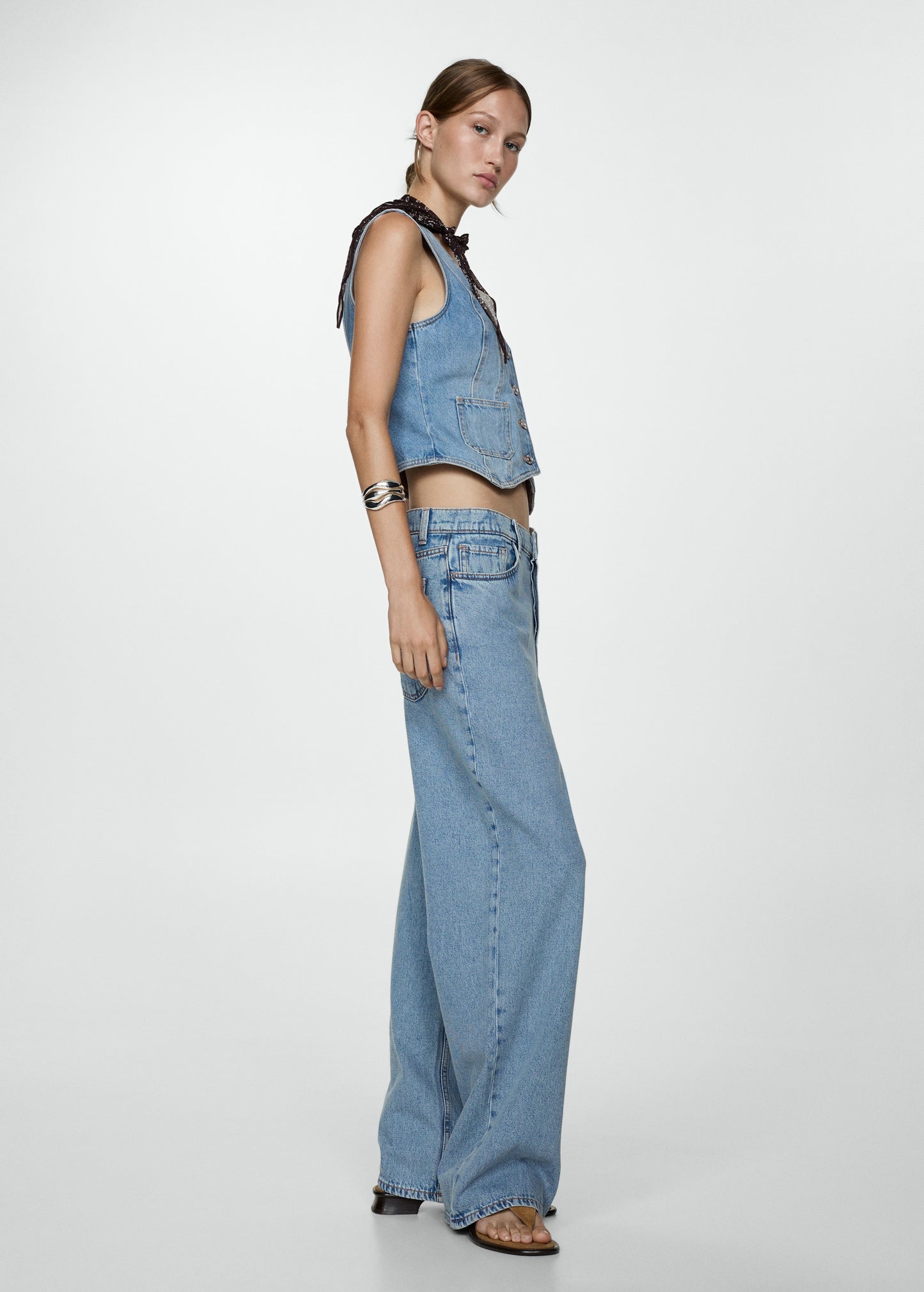 Ari wideleg mid-rise jeans