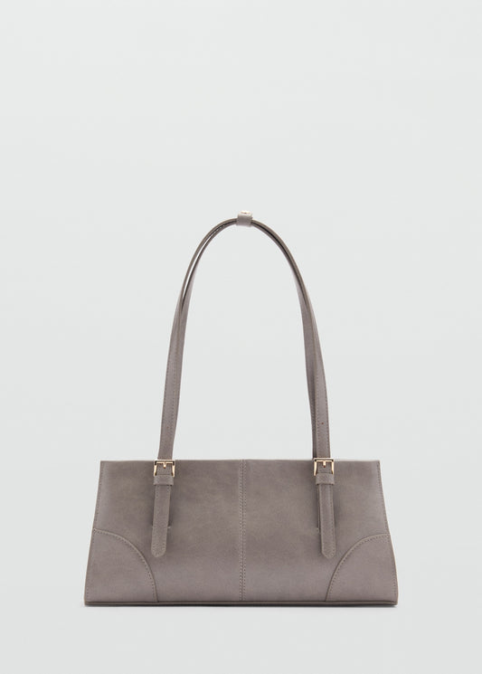 Shoulder bag with buckles